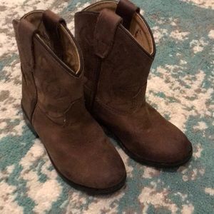 Leather toddler Cowboy/Cowgirl Boots